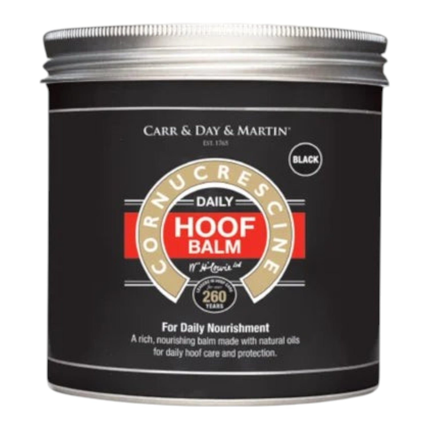 Carr & Day & Martin Cornucrescine Hoof Balm Black