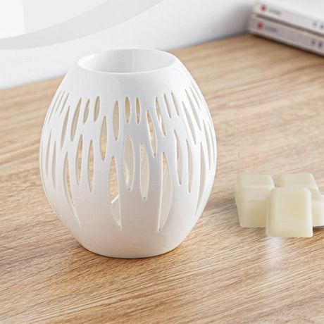 Zen Aroma Ovali Blanc Burner