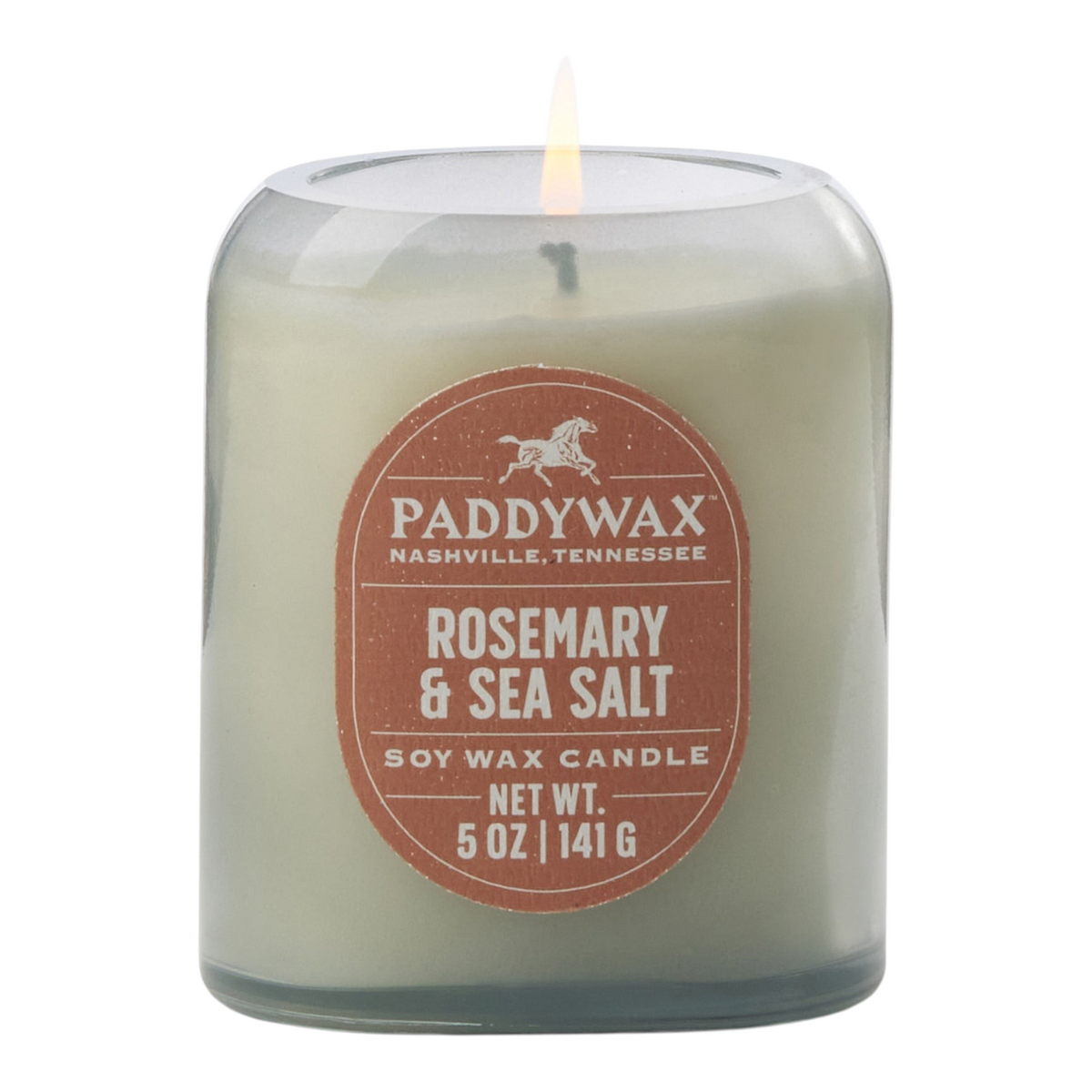 Paddywax Vista Glass Candle Denim Blue - Rosemary & Sea Salt