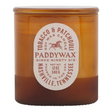 Connemara Country Paddywax Vista amber glass candle with tobacco and patchouli scent in a 12 oz vintage style vessel