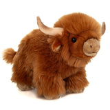 Teddy Hermann Highland Cow 28cm Plush Toy