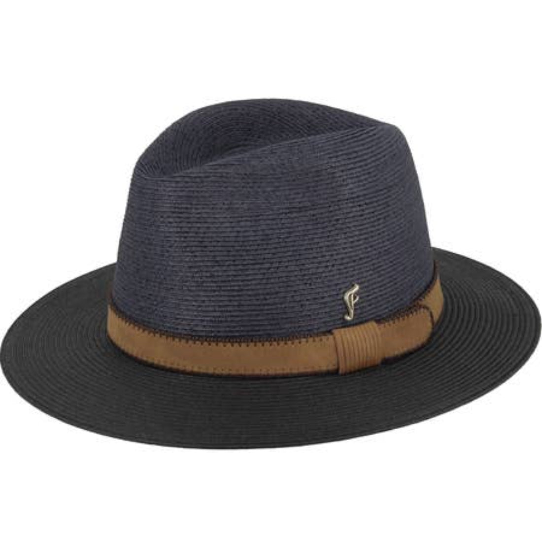 Fléchet Paper Straw Hat Navy