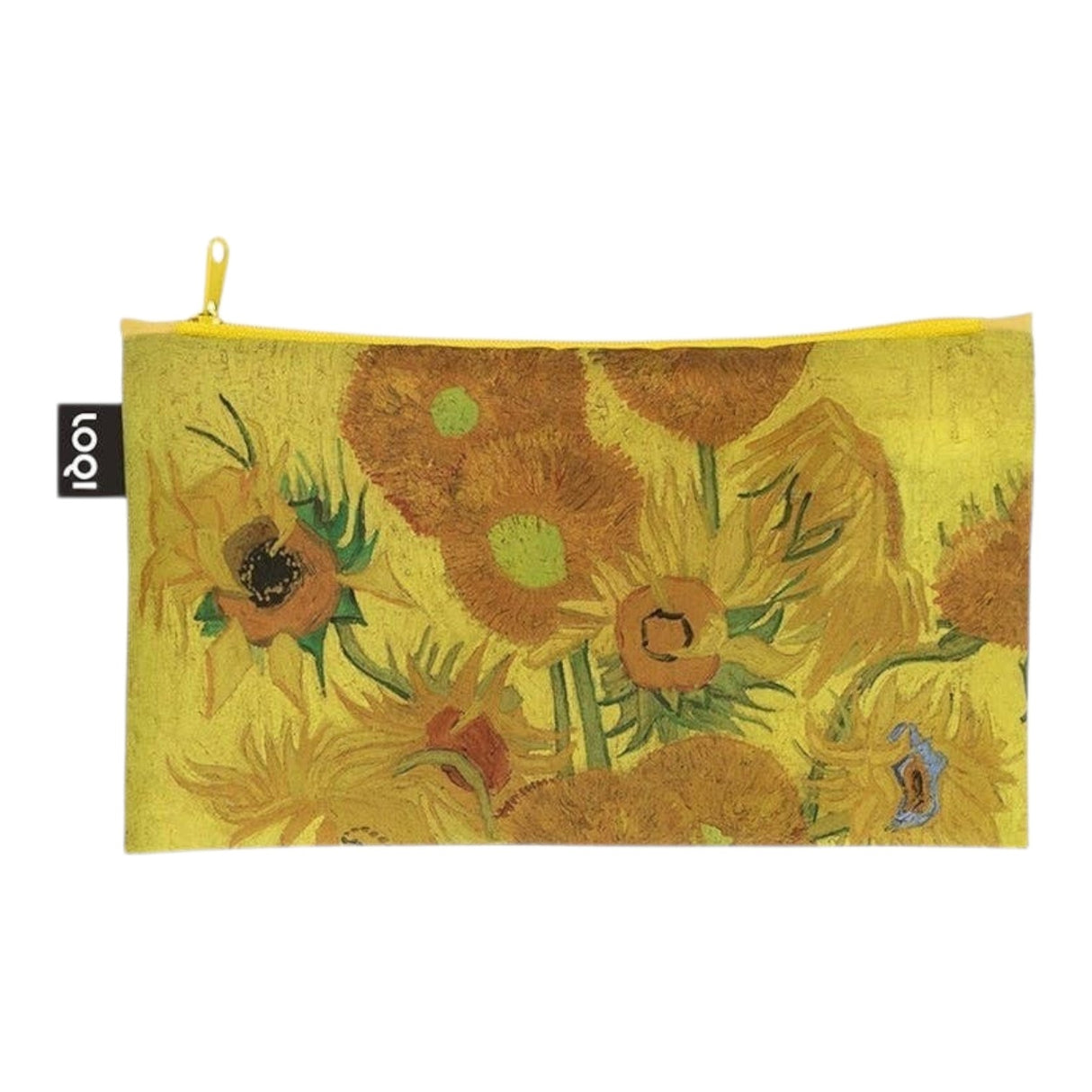 LOQI  Sunflowers, Self-Portrait, Almond Blossom Recycled Zip Pockets