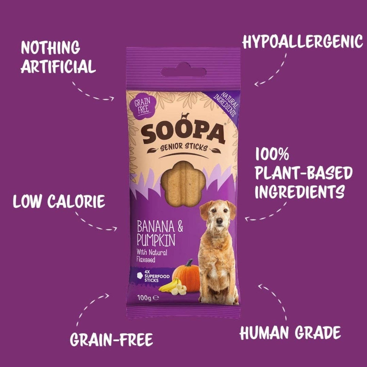Soopa Europe Senior Dog Dental Sticks