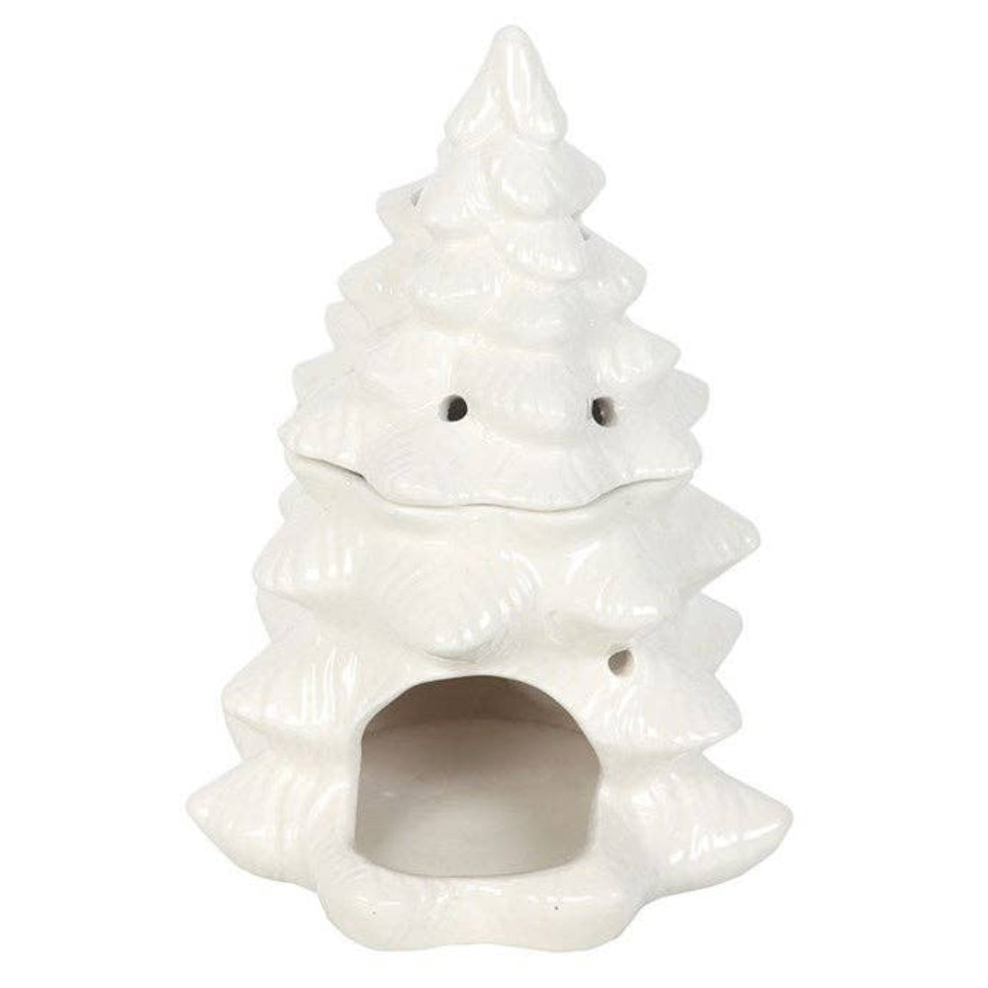 Something Different White Winter Fir Tree Wax Burner