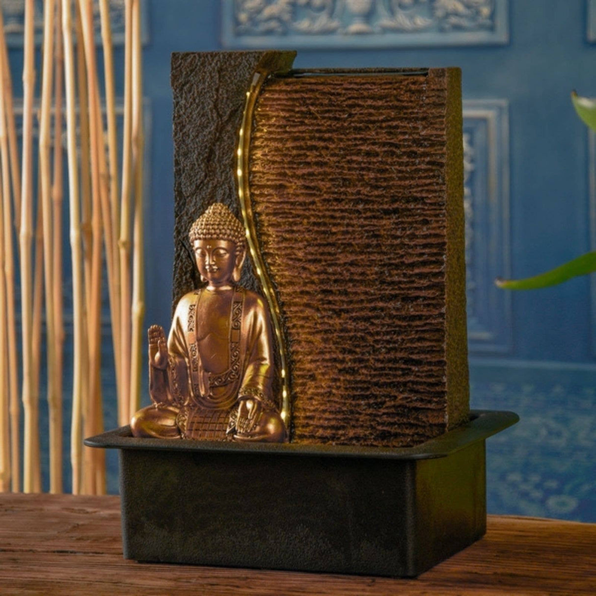 Zen Aroma Jati Water Wall Fountain