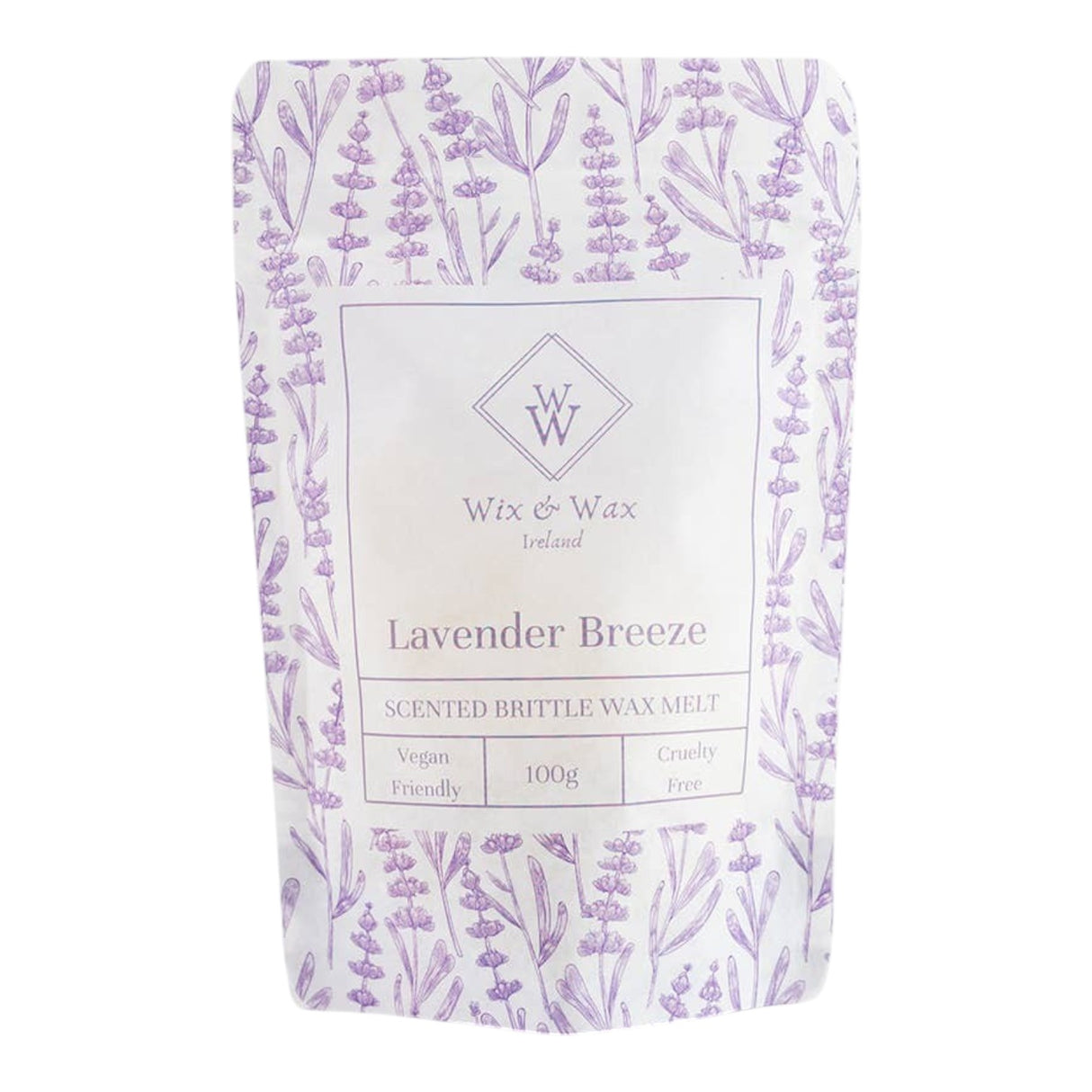 Wix & Wax Lavender Breeze Brittle Wax Melt