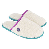 Billy Belt Purple Sherpa Slippers