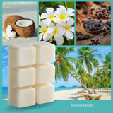CANDLE WARMERS® Classic Coconut Oasis Scented Wax 70g