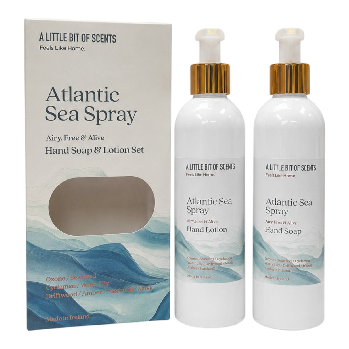 A Little Bit Of Scents Hand-Care Set Atlantic Sea Spray