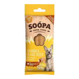 Soopa Banana & Peanut Butter Dog Dental Sticks