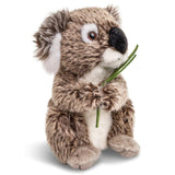 Uni Toys Koala with Leaf 16cm Plush Toy