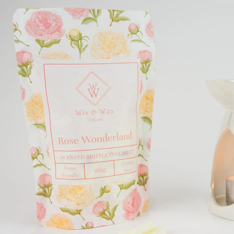 Wix & Wax Rose Wonderland Brittle Wax Melt