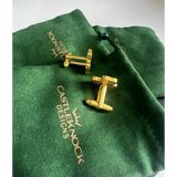 CastleKnock Designs Shamrock Cufflinks
