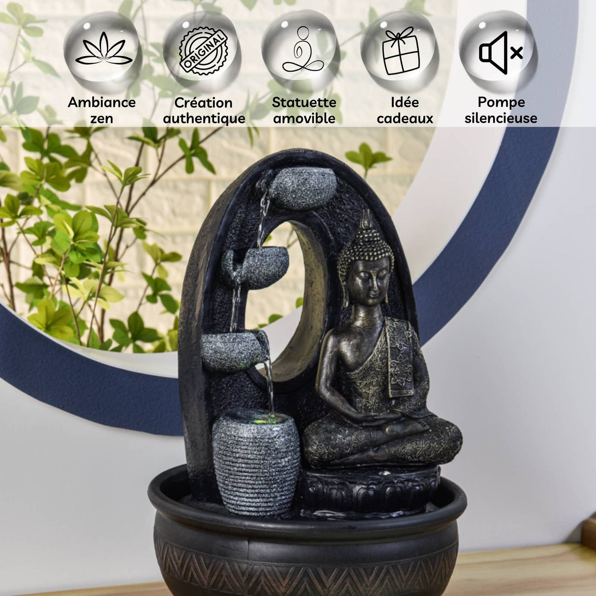 Zen Aroma Buddha Fountain Harmony