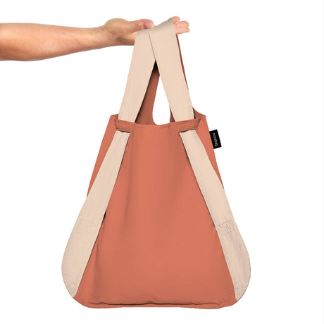 Notabag Convertible Bag and Backpack - Sand/Terracotta