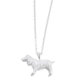 Reeves Silver Spaniel Necklace