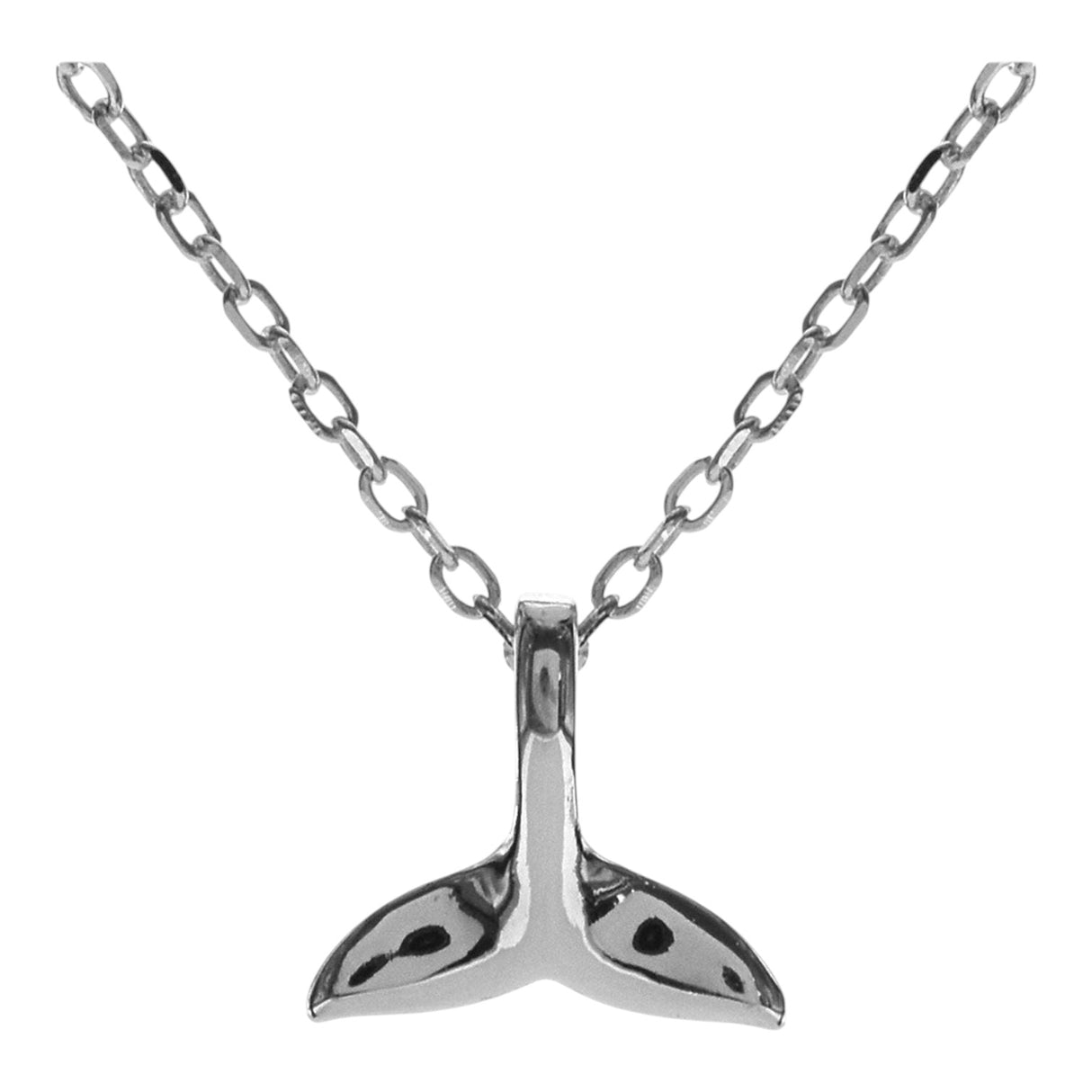 Kali Ma Designs Mila Small Whale Tail Necklace