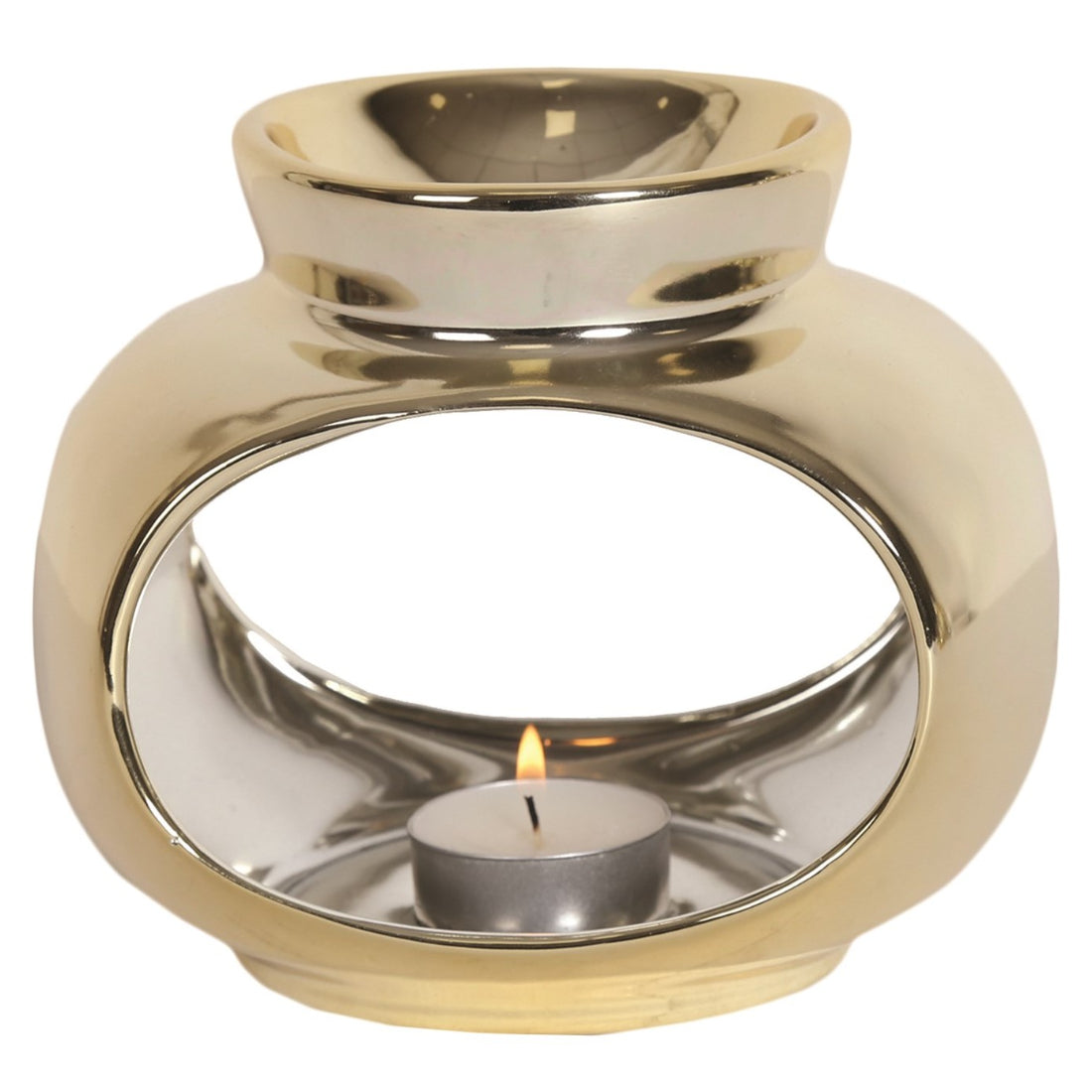 Aromatize Champagne Oval Single Burner