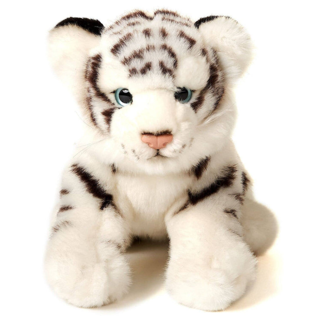 Uni Toys White Tiger Baby 20cm Plush Toy