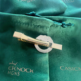 CastleKnock Designs Claddagh Ring Cufflinks Tie Clip Pin Set - Gold