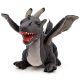 Uni Toys Grey Dragon 34cm Plush Toy