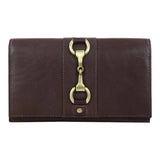 Grays 1922 Isla Purse with Snaffle in Brown Leather