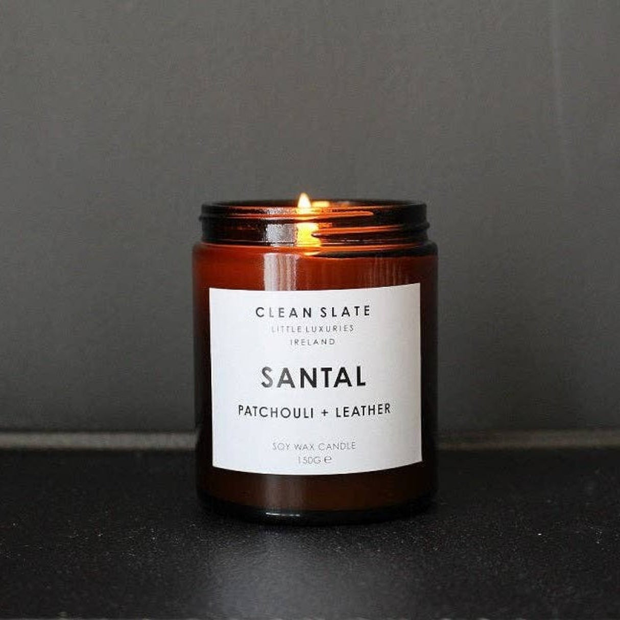 CLEAN SLATE Santal Amber Candle
