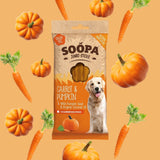 Soopa Europe Carrot & Pumpkin Jumbo Dog Dental Sticks