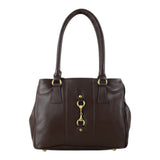 Grays 1922 Sadie Handbag with Snaffle - Brown Leather