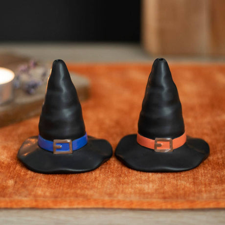 SD Witch Hat Halloween Salt And Pepper Shakers
