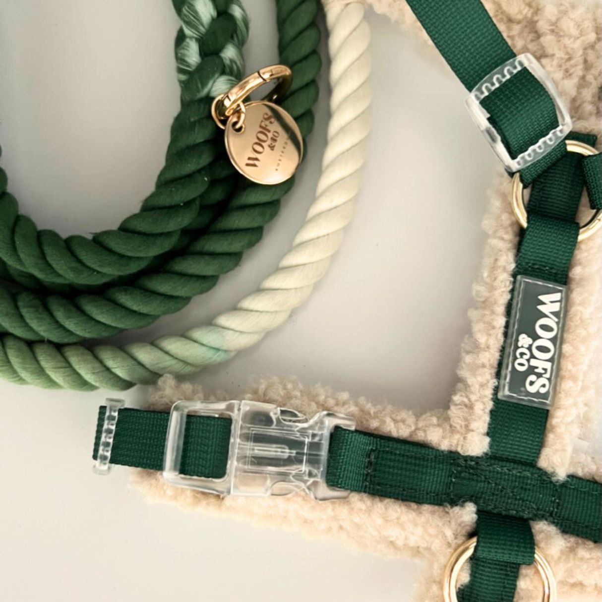 Harness Teddy Collection- Sage Green
