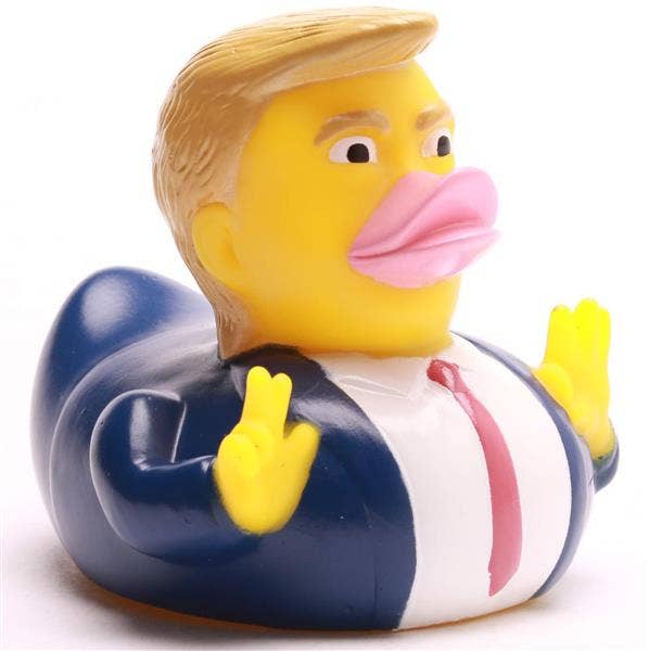 Duckshop Donald Trump Rubber Duck