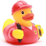 Duckshop Red Electrician Rubber Duck