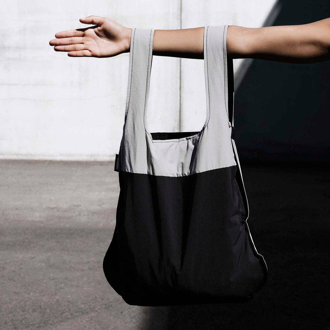 Notabag Convertible Bag and Backpack - Grey/Black