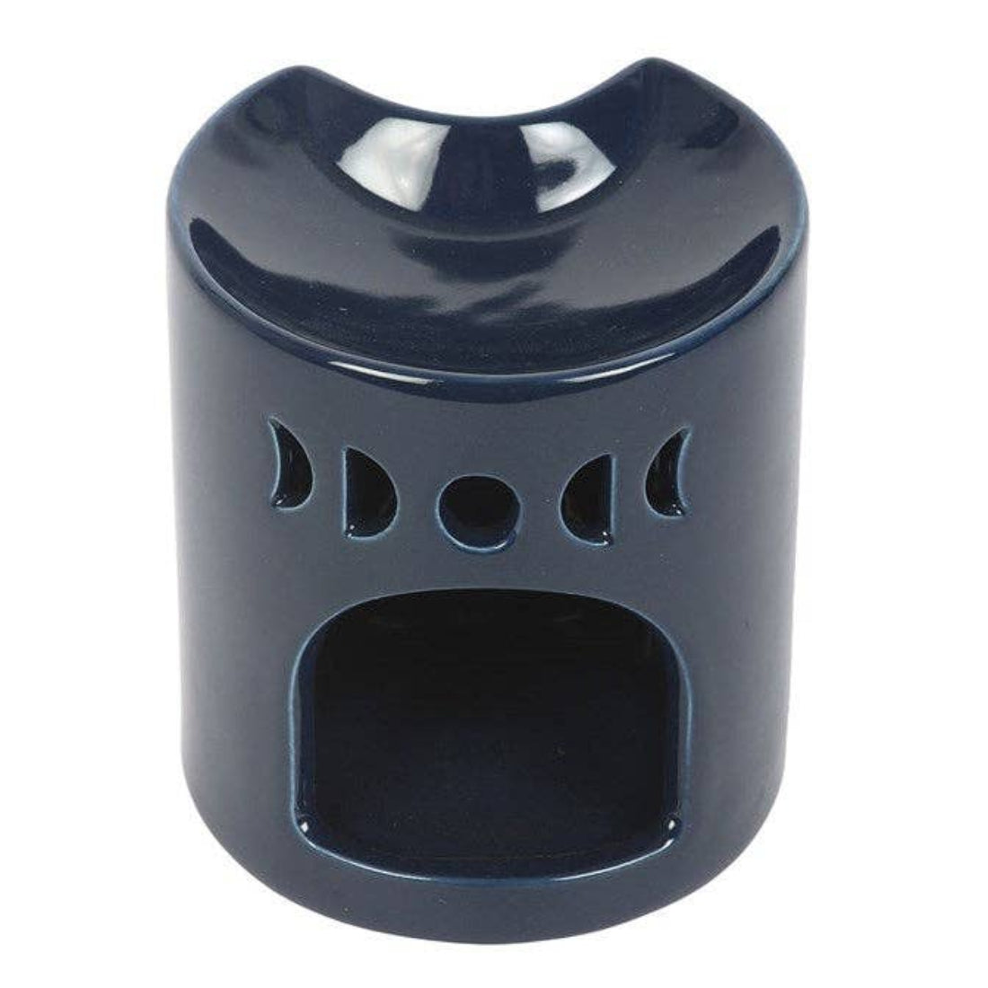 Something Different Blue Crescent Moon Oil Burner