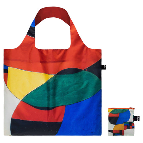 LOQI Woman, Bird and Star Recycled Bag