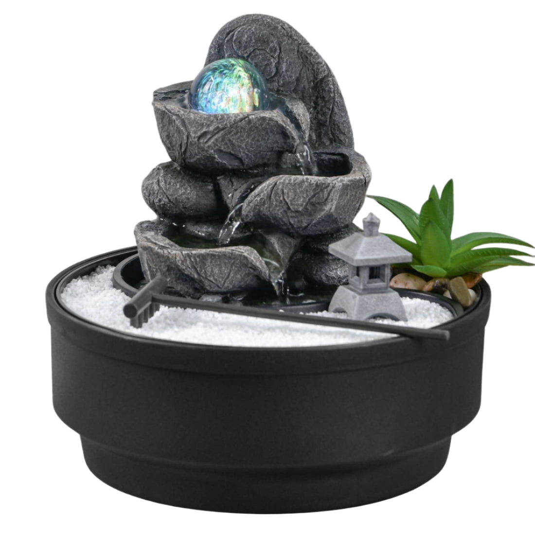 Zen Aroma Garden & Bogota Indoor Fountain