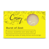 Cosy Aromas Burst of Zest Wax Melt