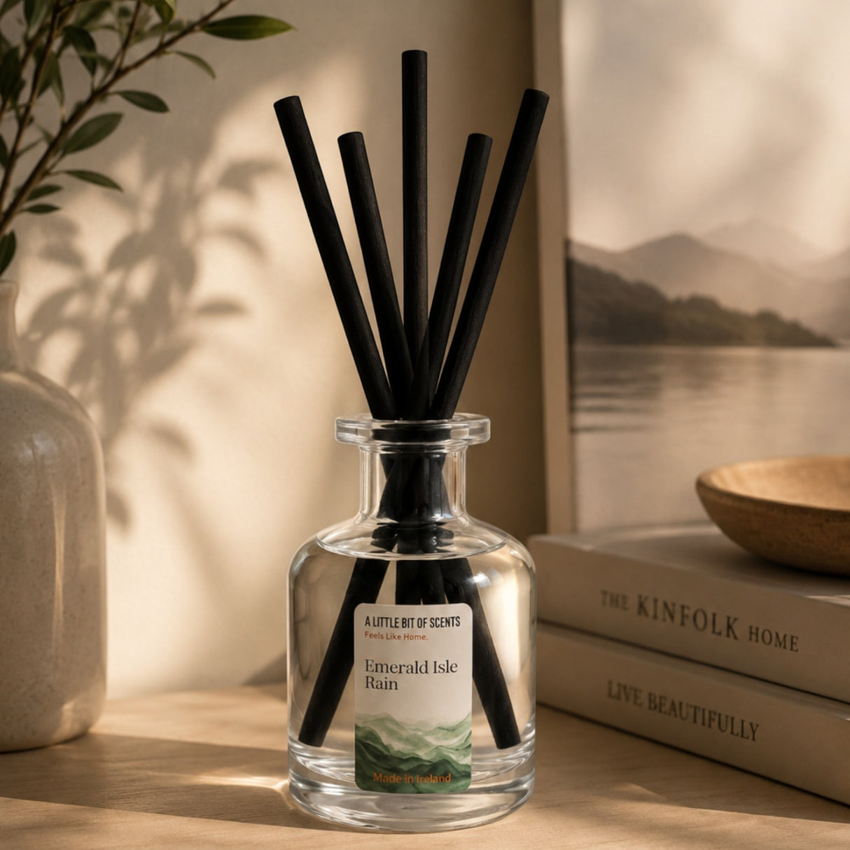 A Little Bit Of Scents Emerald Isle Rain Reed Diffuser
