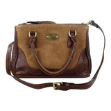Grays 1922 Jodie Handbag in Croc Leather with Suede