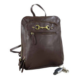 Grays 1922 Edith Rucksack with Snaffle - Brown Leather