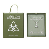 Celtic Ore Plain Trinity Necklace
