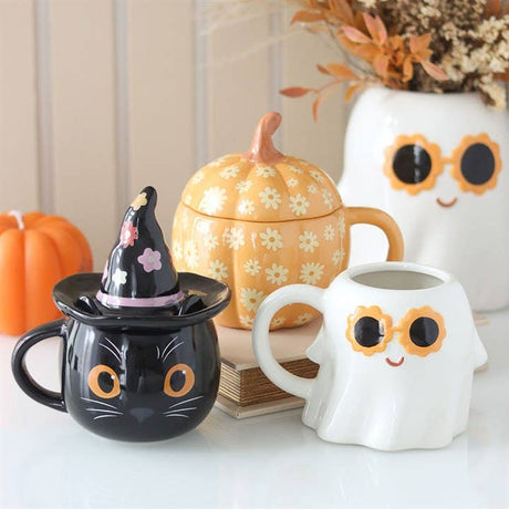 SD Groovy Ghost Halloween Mug