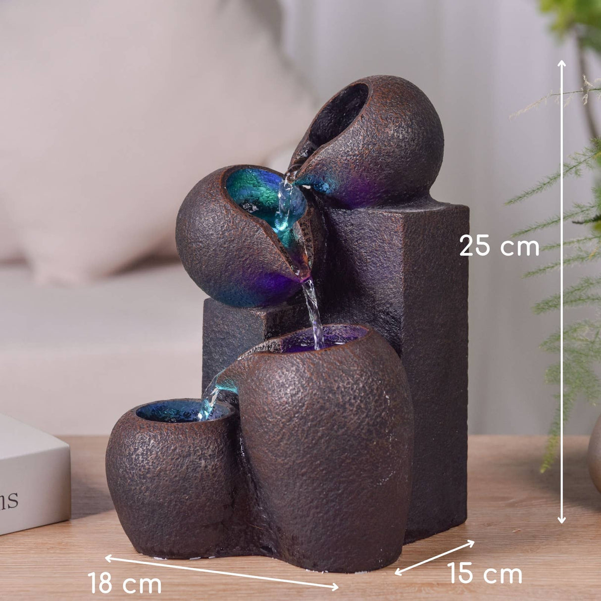 Zen Aroma Luba Zen Indoor Fountain