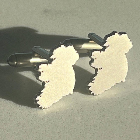 CastleKnock Designs Map of Ireland Cufflinks