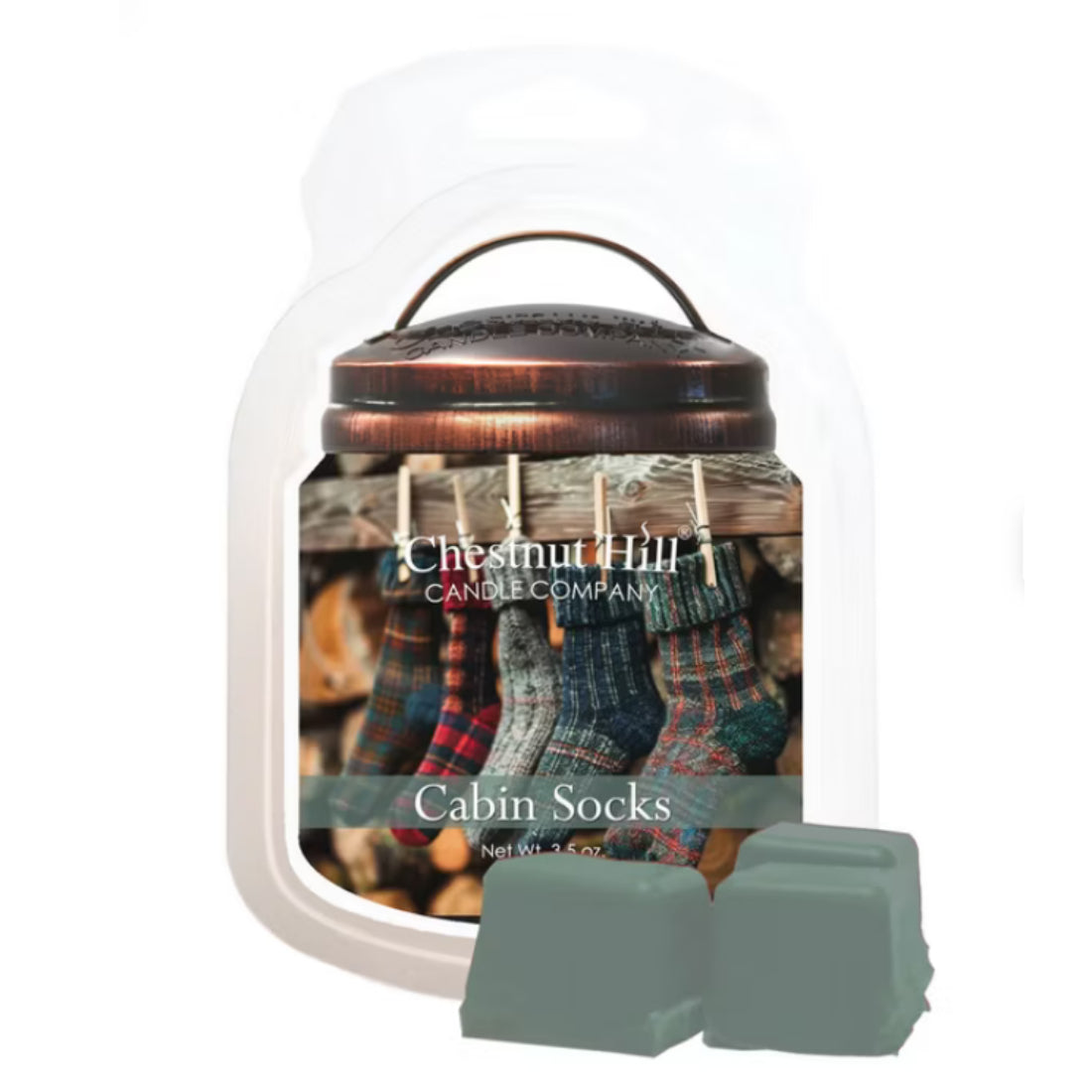 Chestnut Hill Cabin Socks Wax Melts