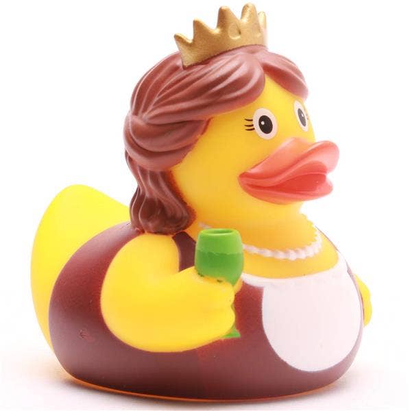 Duckshop Wine Queen Rubber Duck