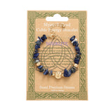 Celtic Ore Bracelet Chip Blue Sodalite