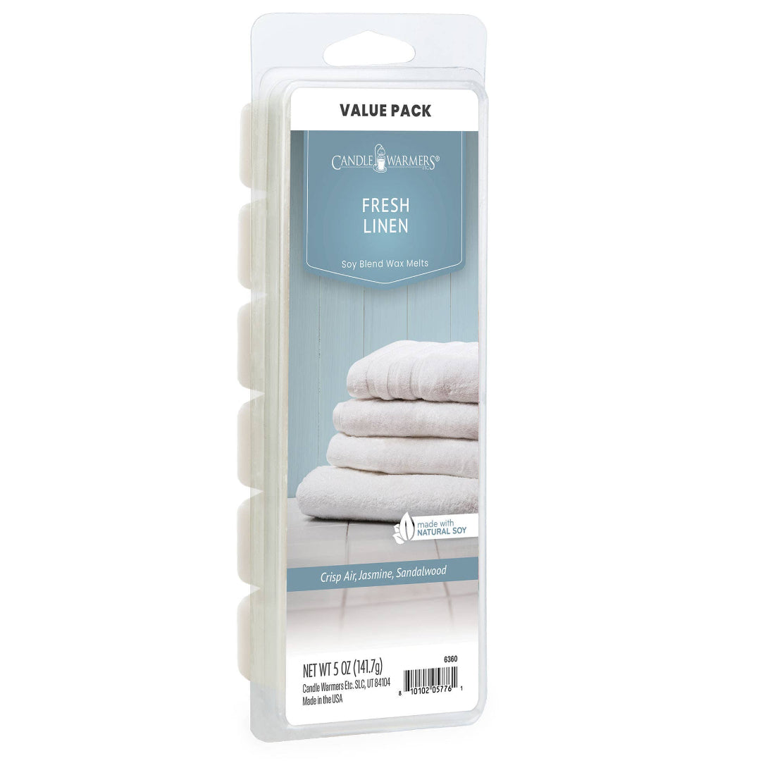 Candle Warmers Fresh Linen Wax Melt 140g